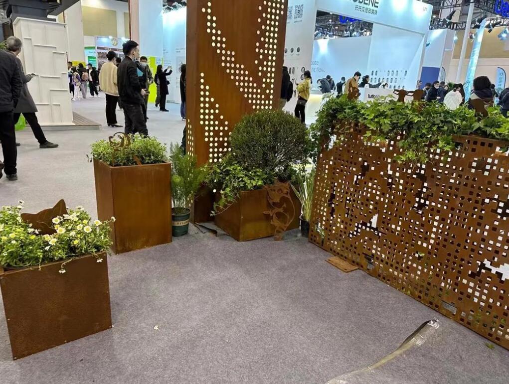 开州耐候钢花箱